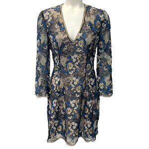 La Perla Blue / Black Lace Dress